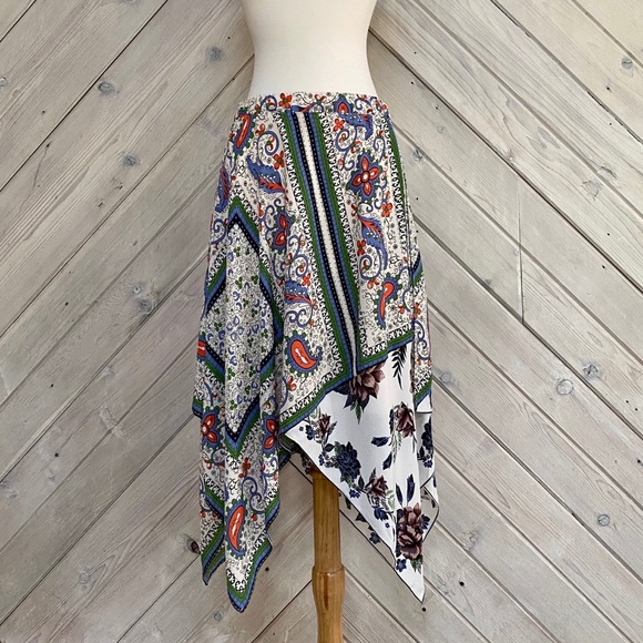 Anthropologie Dresses & Skirts - Maeve Nixed Print Far Sun Skirt